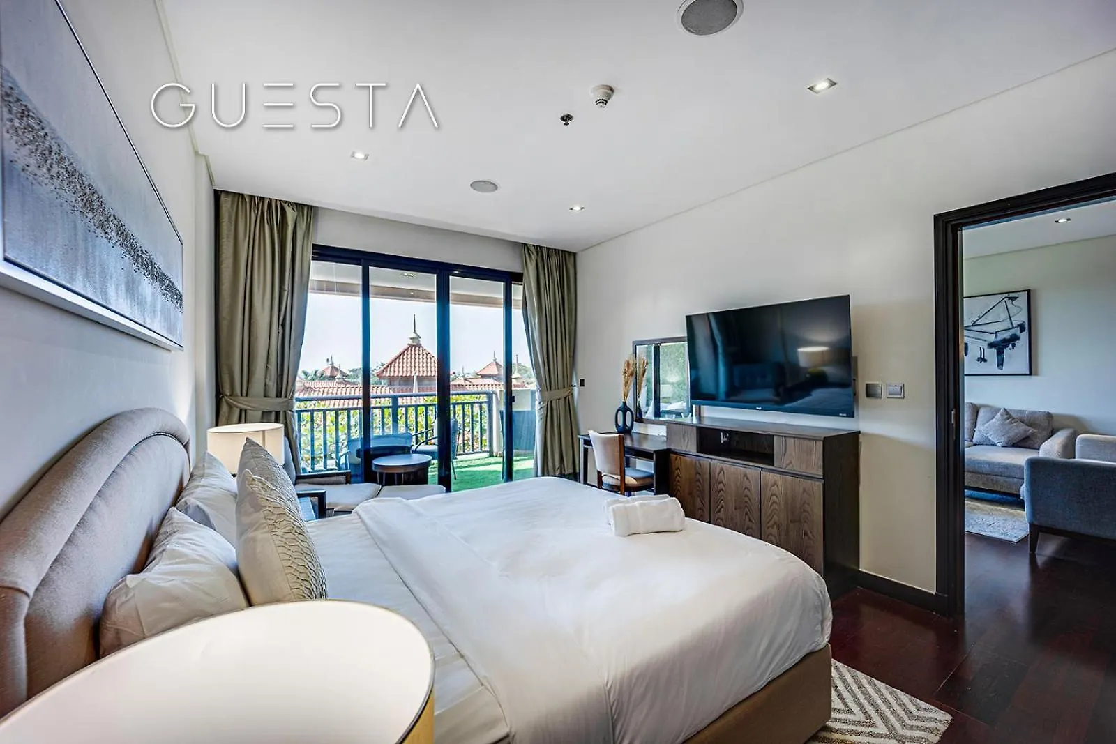 شقة Royal Amwaj Apartments, Palm Jumeirah, Free Beach And Pool Access دبي